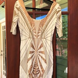 bebe bodycon minidress